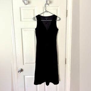 Banana Republic Black Midi Dress